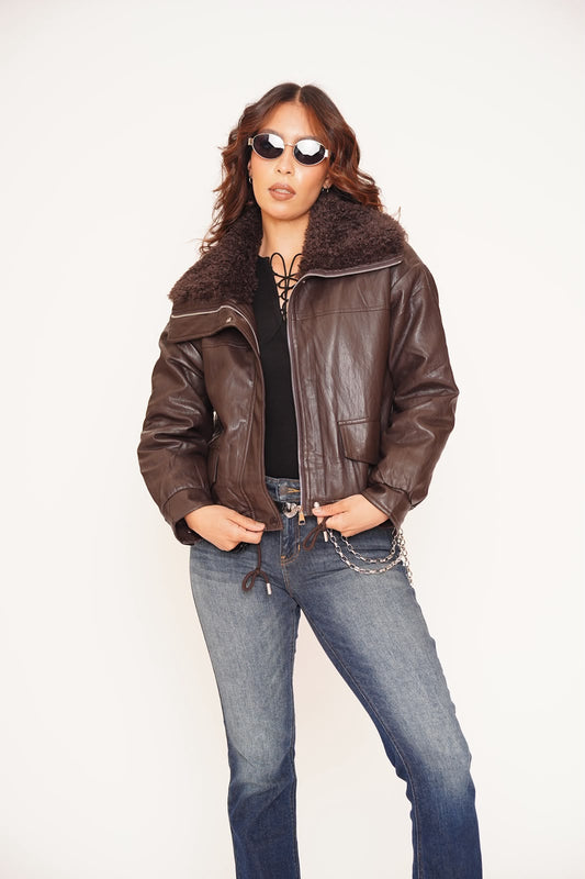 CHAQUETA AVIADORA