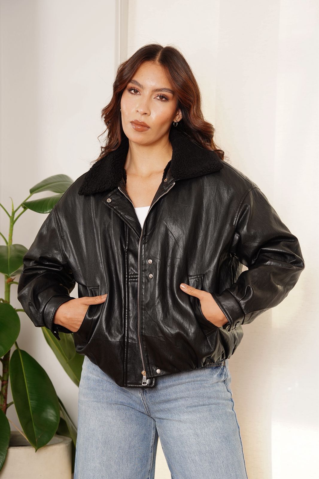 CHAQUETA AVIADORA