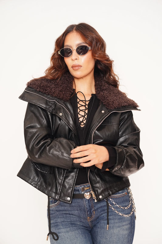 CHAQUETA AVIADORA