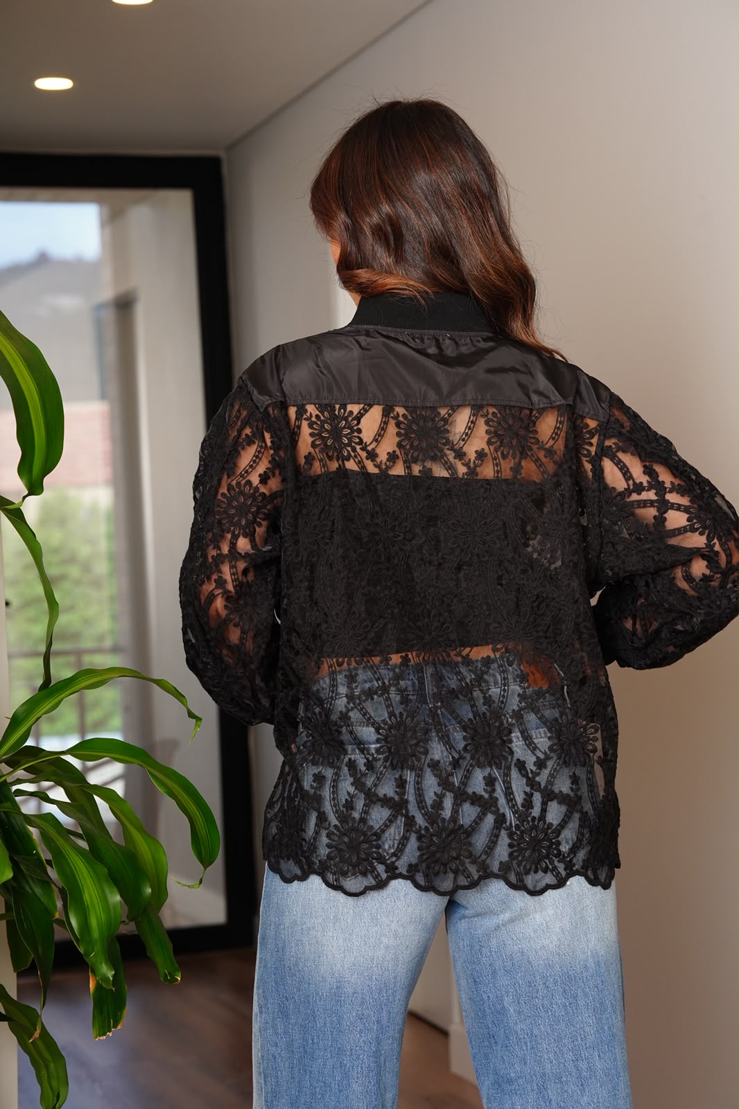 CHAQUETA ENCAJE